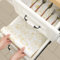 wohomuke Schubladenmatte 50.8x610cm küche Matte für schubladen schubladeneinlage zuschneidbar Eva Kühlschrankmatten Für Schubladen Regale Schrank Kühlschrank(Gelber Kreis,50.8cmx6.1m)