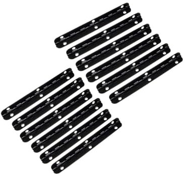 QCAA Solid Brass Surface Bolt, 3, Satin Nickel, 1791 Pack, Made in Taiwan