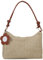 Lebartm Sacs Hobo en paille pour femme - Sac à bandoulière tissé à la main - Sac fourre-tout bohème pour voyage d'été, Marron 04.