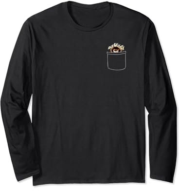 Die Wilden Kerle Logo Brusttasche Langarmshirt