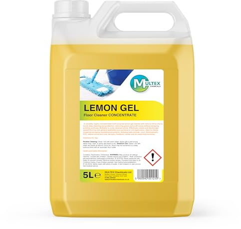 Multex Lemon Gel Floor Cleaner Concentrate, 5L