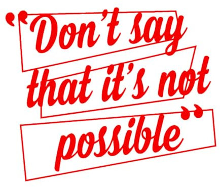Abnehmbare inspirierende Zitate Kunst Wandaufkleber Home Decor Vinyl Wandtattoo Motivation Worte Büro Dekoration-S-56x68cm-Red