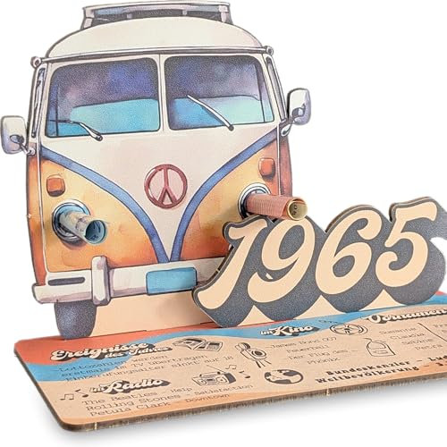 60 Geburtstag - Damals.. 1965 3D-Holzkarte | Geldgeschenke, Geschenk 60., 60 Geburtstag Männer & Frauen, 60. Geburtstag Geldgeschenk, Geburtstagskarte 60, 60 Geburtstag Deko