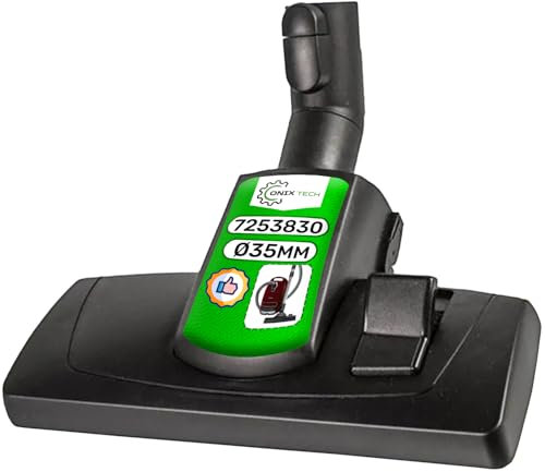 ONIX TECH Universale Spazzola Aspirapolvere Ø35 mm con Il Codice Originale 7253830 Ricambi Aspirapolvere per Miele - Garanzia di 5 Anni