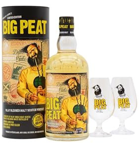 Big Peat - The Edinburgh Edition #2 Islay Blended Scotch - Whisky 70cl 48% ABV (Includes Branded Glasses)