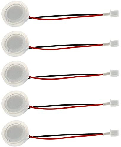 Sirxlevcy 5 StüCk 20Mm 1,7Mhz Ultraschall Maschine Fogger Keramik Scheiben mit Draht und Dichtung Ring Luftbefeuchter Luft ZubehöR