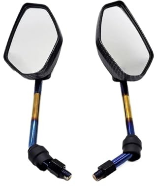 Unviersal Motorrad Seitenspiegel Moto Rückspiegel Für YA&MA&HA Für Xj6 Ybr 125 Aerox Xt 600 Spiegel Motorrad Rückspiegel Spiegel Motorradspiegel