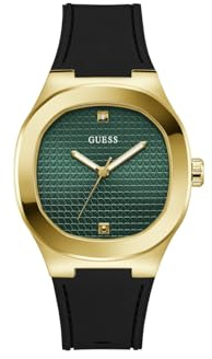 Guess Diamant-Sport-Armbanduhr, 42 mm, GW1005G2, Gold, Herren