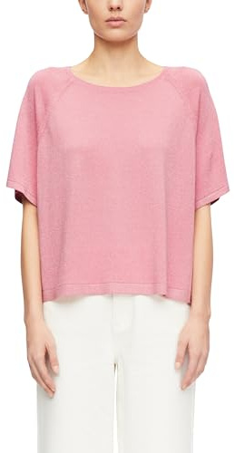 Comma Damen 2180376 Strickpullover Kurzarm (1er Pack)