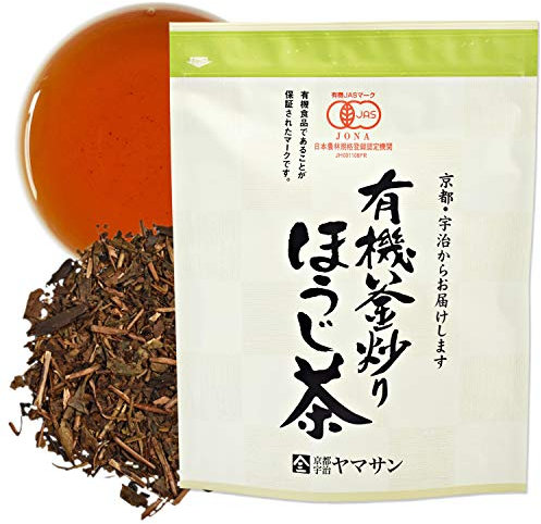 YAMASAN KYOTO UJI Roasted Green Tea Hojicha, Low caffeine, Japanese Tea,150g