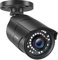ZOSI 2MP HD 1080p 1920TVL Security Camera Outdoor Indoor (Hybrid 4-in-1 HD-CVI/TVI/AHD/960H Analog CVBS), 36PCS LEDs,120ft IR Night Vision,105° View Angle Surveillance CCTV Bullet Camera（Black Color)