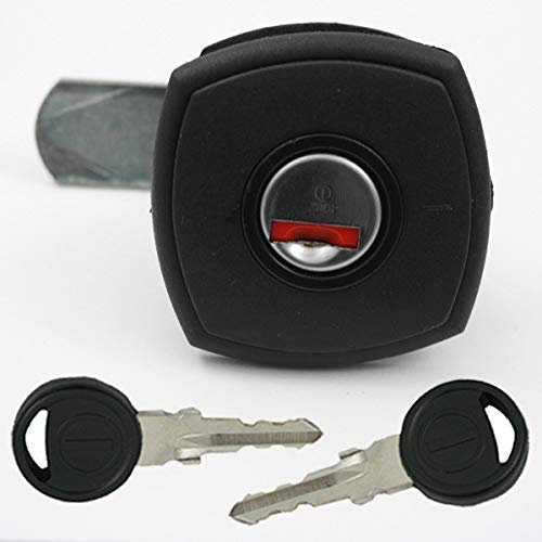 pro-Styling Serrure à clapet - Pour caravane, camping-car - Noir - 47 x 47 mm