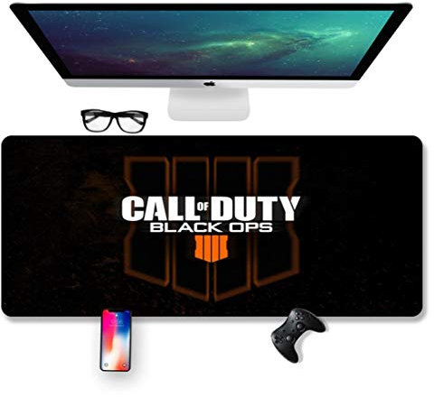 IGIRC Mouse Mat call-of-duty Speed Gaming Mouse Pad | XXL Mousepad |700 x 300mm Large Size| 2mm-Thick Base | Perfect precision and speed, D
