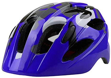 ANUFER Casco de Bicicleta para Niños 7-15 Años Ligero Ajustable Al Aire Libre Deportes Protector Sombreros SN602C022 Azul Real