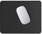 Hsurbtra Mouse Pad, Premium-Textured Square Mousepad 26 x 21 cm, Stitched Edge Anti-Slip Waterproof Rubber Mouse Mat, Pretty Cute Mouse Pad for Office Gaming Laptop Women Kids Black