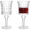 Madame Coco Weingläser Set 4er 222 ml, Stephanie Weißweingläser Rotweingläser in Kristallglas, Weinglas für Weißwein, Rotwein, Roséwein, Longdrinkgläser, Cocktailgläser Trinkgläser Set, Weingläser Set