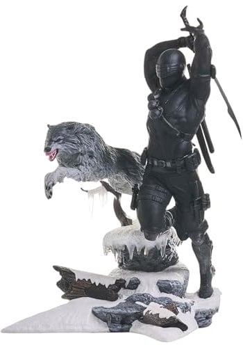 Diamond Select Toys G.I. Joe Gallery - Snake Eyes PVC Statue (28cm) (Jul212508)