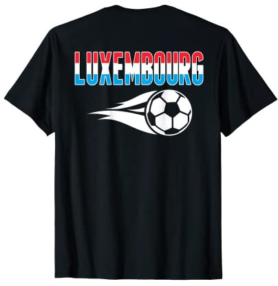 Proud Luxembourg Soccer Fans Trikot Luxemburgischer Fußball T-Shirt
