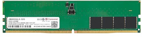 Transcend Module mémoire Long-DIMM 32GB DDR5 4800MHz - JM4800ALE-32G