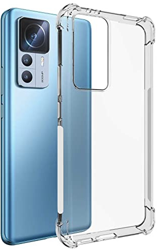 mtb more energy® Case Soft Armor kompatibel mit Xiaomi 12T, 12T Pro - verstärkte Ecken - Kameraschutz - 1,5mm TPU - Schutz-Hülle Cover Handyhülle