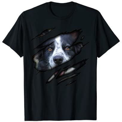 Border Collie in Me Design, Dogdesign, Ahnentafel Hund T-Shirt