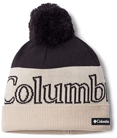 Columbia Unisex Polar Powder II Beanie, Black/Dark Stone, One Size