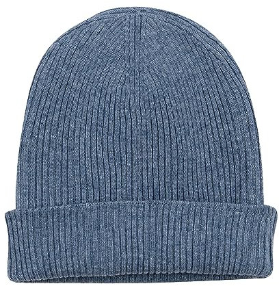yanopurna Unisex-Kaschmirmütze – Mützen aus 100% Handgewebter Kaschmirwolle für Damen – Gerippte Beanie-Mütze für Herren, Winddicht – Warme und Weiche Mütze für den Winter – Hergestellt in Nepal