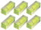 6 Stück 15 × 15 × 40 Mm Platz Mini Wasserwaage Blase Kleine Ebene Instrument Balance Bubble Small Level