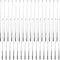 Yardwe 100pcs Stainless Steel Tie Wire Mesh Extender for Dogs Chain Link Fence