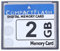 Rfeeuubft Professional 2GB Flash Memory Card pour appareil photo, machine publicitaire, carte informatique industrielle