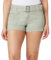 WallFlower Feisty Curvy Damen Cargo-Shorts mit Gürtel, Twill, niedrig geschnitten, Insta-Stretch, 7,6 cm, Soft Olive, 7