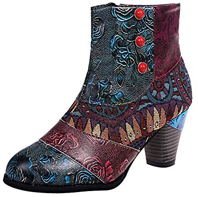 Saldi Invernali 2024 Stivaletti Bassi Donna Stivali Donna Estivi Traforati Beige Stivali Neve Stivali Texani Donna di Jeans Scarpa Estiva Donna Stivaletto Donna Pelle Stivali Alti