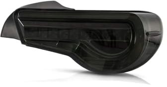 LiuROSE Auto wasserdichte Rückleuchten für Toyota 86 GT86 2012-2020/Subaru BRZ 2013-2020/Scion FR-S 2013-2016,Auto Innen Rücklicht Parkplatz Bremse Lampe Signal Lampe Ersetzen Zubehör,Smoke
