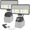 Herenear Lámpara de Batería Trabajo LED Portátil para Makita 21V, 84W 8000LM, Foco Construcción de 8 Pulgadas con 2 Puertos de Carga USB (5V 2.1A), 2 Ajustes de Brillo, Ideal para Reparación de Coches