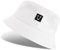 Nadeer Fischerhüte Damen Bucket Hats Faltbar Sommer Hüte Baumwolle mit Breiter Krempe Sonnenhüte für Unisex Frauen Herren Outdoor Aktivitäten(Weiß-A,Einheitsgröße)