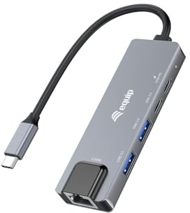 Equip Adapter USB-C -> RJ45 10/100/1000/2500 Mbps + USB 3.2
