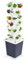 kurriuwu Tour de Culture hydroponique avec réservoir 10L, 6 Couches kit système hydroponique, 30 Plantes Système Vertical extérieur intérieur, Kit Germination la sans scolarisation pour Le Noir