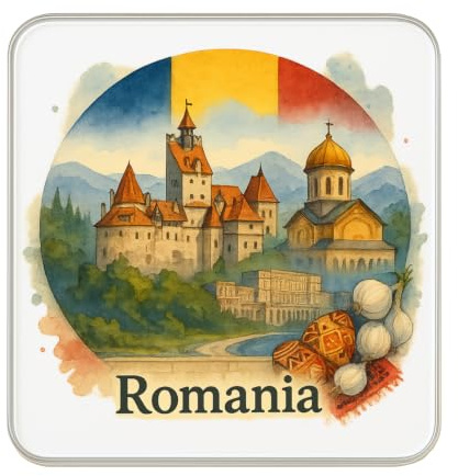 Romania Fridge Magnet – Travel Souvenir Gift Magnet