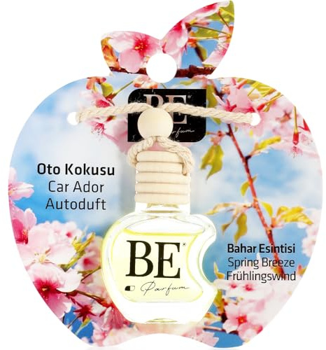 Autoduft 12 ml – Auto Lufterfrischer Langanhaltend – BE Parfum Premium Autoparfum (Frühlingswind (Spring) Frisch, leicht blumig)