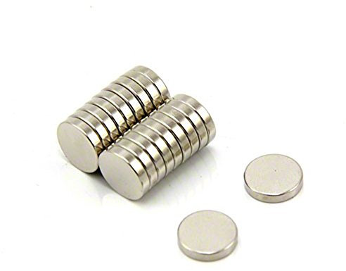 Magnetastico® | 40 Stück Neodym Magnete N52 Scheibe 10x2 mm | Kühlschrankmagnet Pinnwandmagnet Whiteboard Magnet Scheibenmagnet kleine Magnete stark Neodym Magnete klein Mini Magnete Rund Magnettafel