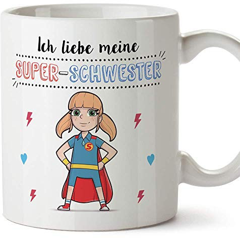 MUGFFINS Hermanas Tazas alemán