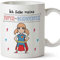 Mugffins Schwester Tasse/Becher/Mug - Ich Liebe Meine Super-Schwester - Schöne und lustige Kafeetasse als Geschenk für Geschwister. Keramik 350 ml