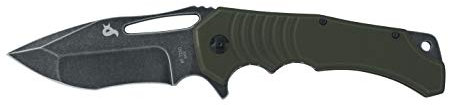 Fox BF-721G, Coltello Black Hugin BLACKFOX, Verde, 23 cm