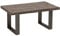 Riess Ambiente Couchtisch Iron Craft 100cm Mangoholz grau Industrial Design Wohnzimmertisch Massivholz Holztisch