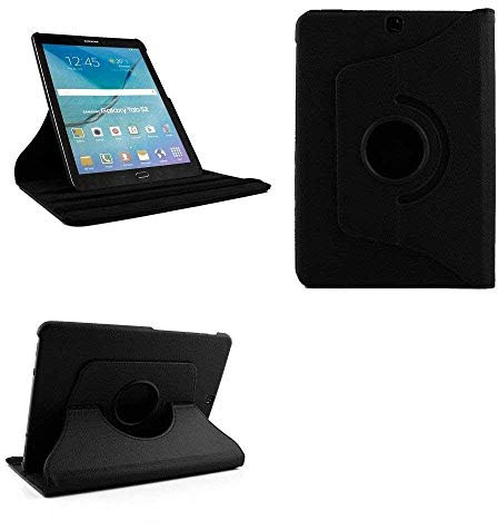 Todobarato24h Funda Compatible con Samsung Galaxy Tab S2 9.7 SM-T810 SM-T813 SM-T815 SM-T819 Negra Tablet GIRATORIA 360º