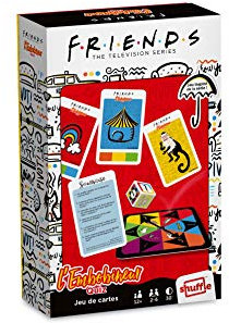 Friends, Warner Bros - La Roue de L'Embobineur Quiz - Le Mystificateur, Bamboozle - Jeu de Cartes Adulte - Série TV