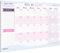 PACKLIST Planificador Mensual, Organizador A4 - Agenda Calendario Perpetuo, Sin Fecha - Planner con 25 Hojas en Formato Mensual