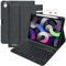 aMZCaSE Tastatur Hülle für iPad Air 11-inch (M2) 2024 & Air 5 Gen 2022 iPad 4 Gen 2020 (10.9'),Hülle für iPads Pro 11 2018 mit Abnehmbarer kabelloser Bluetooth-Tastatur