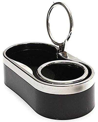 ihreesy Universal Doppel Getränkehalter,ABS Kunststoff Auto Mittelkonsole Becherhalter Einsatz Wasser Getränkeflaschenhalter Expander Organizer Für Fahrzeug PKW LKW Wohnmobil