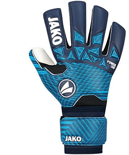 JAKO Unisex Torwart-Handschuh Performance Supersoft NC, Navy, 11,5